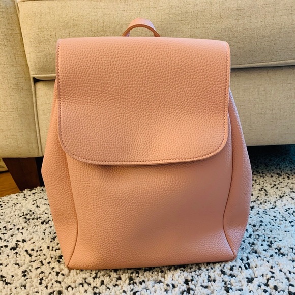 Miniso leather backpack sales